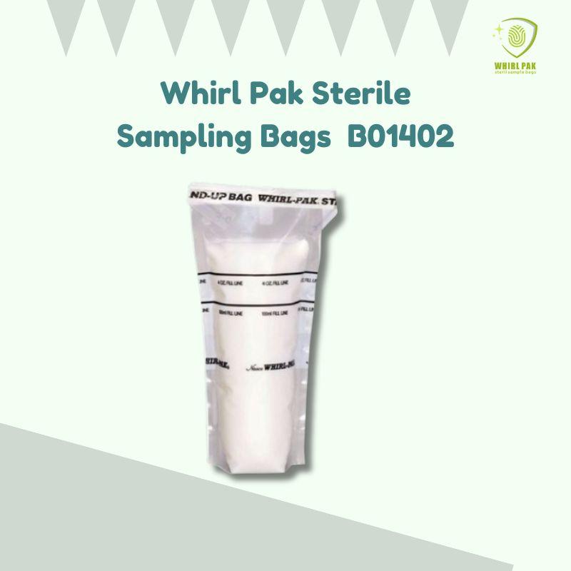 Whirl Pak Sterile Sampling Bags  B01402